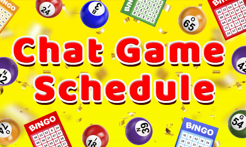 Chat Games Schedule
