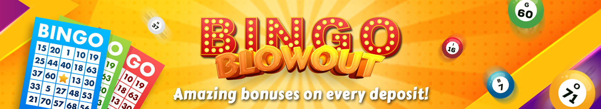 Bingo Blowout banner