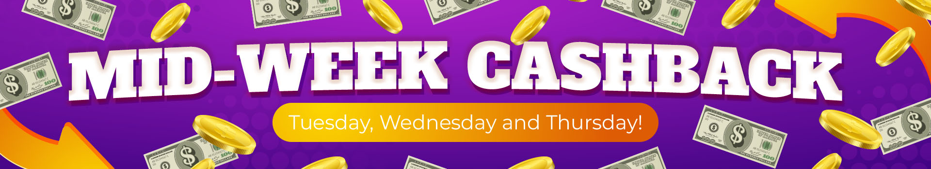 Mid-Week Cashback Banner