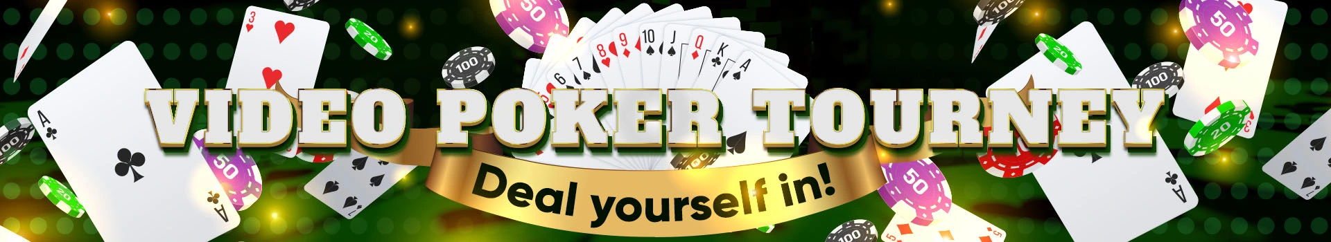 Video Poker Tourney Banners